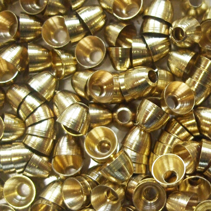 BRASS CONEHEADS GOLD FLY TYING