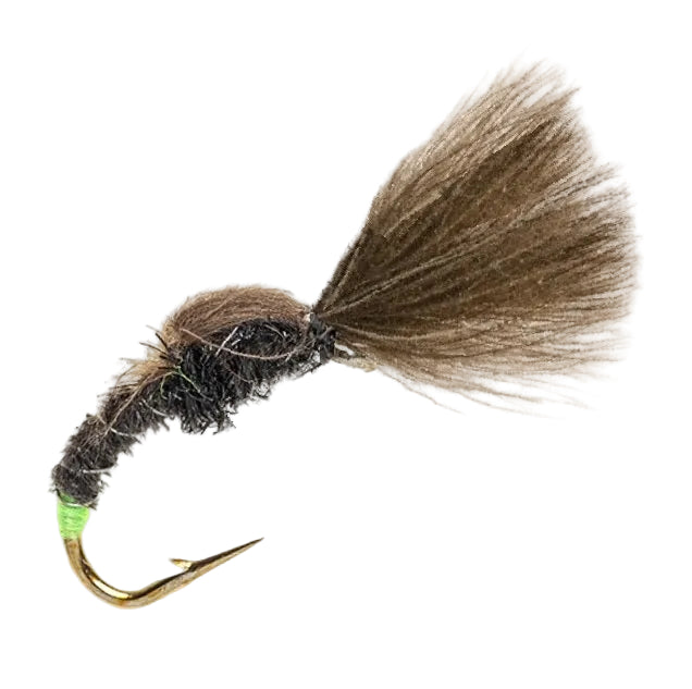 CUL DE CANARD FLY CDC SHUTTLECOCK BLACK GREEN TAG