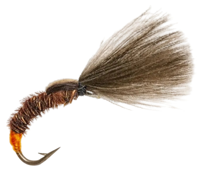 CUL DE CANARD FLY CDC SHUTTLECOCK PHEASANT TAIL & ORANGE