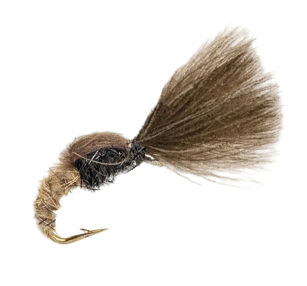 CUL DE CANARD FLY CDC SHUTTLECOCK HARES EAR & BLACK