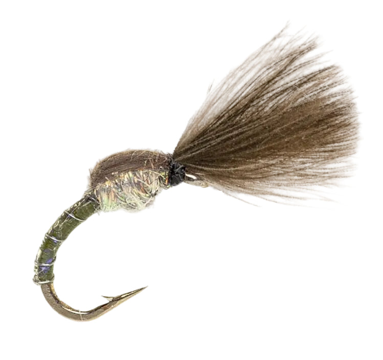 CUL DE CANARD FLY CDC SHUTTLECOCK UV FLASHBACK OLIVE