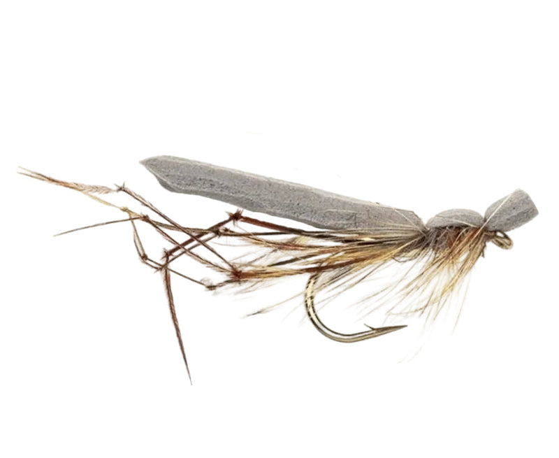 DADDY LONG LEGS FLY FOAM BODY DADDY GREY