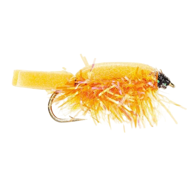 FLOATING FRY FLY ORANGE FOAM FRY