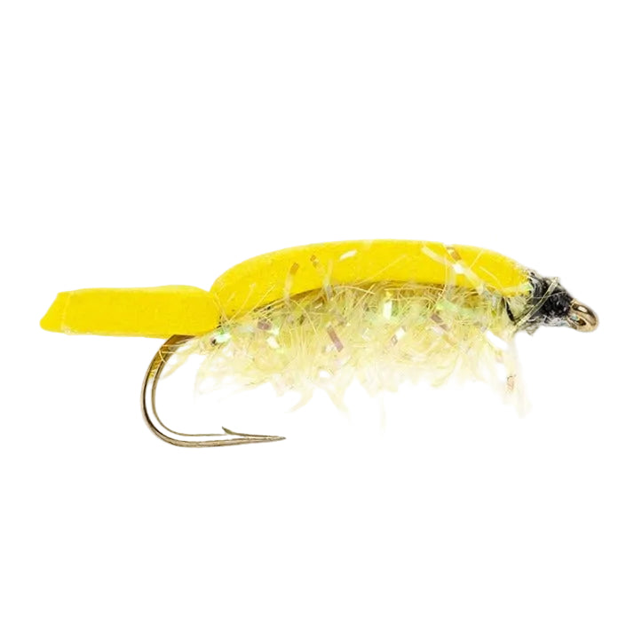 FLOATING FRY FLY YELLOW FOAM FRY
