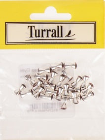 HOUR GLASS EYES SILVER RED FLY TYING MATERIAL