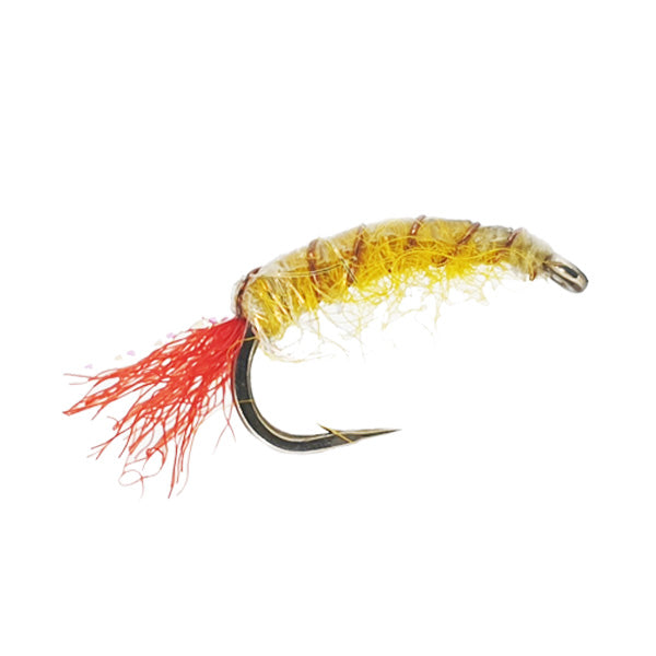 MULLETT FLY MULLET SHRIMP YELLOW