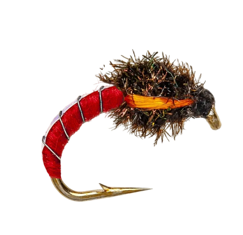 STANDARD NYMPH FLY BLAKESTONE BUZZER RED