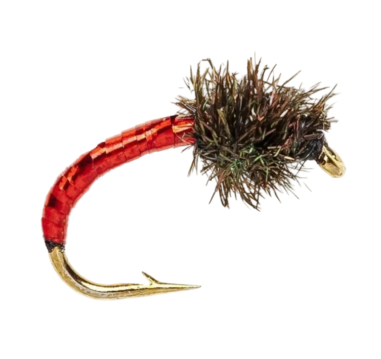 STANDARD NYMPH FLY DISCO MIDGE RED