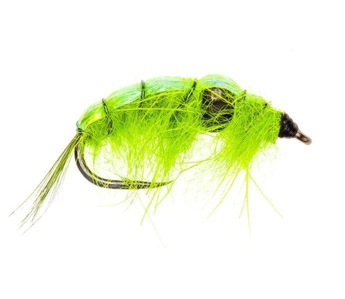 STANDARD NYMPH FLY MIDWEIGHT SCUD CHARTREUSE