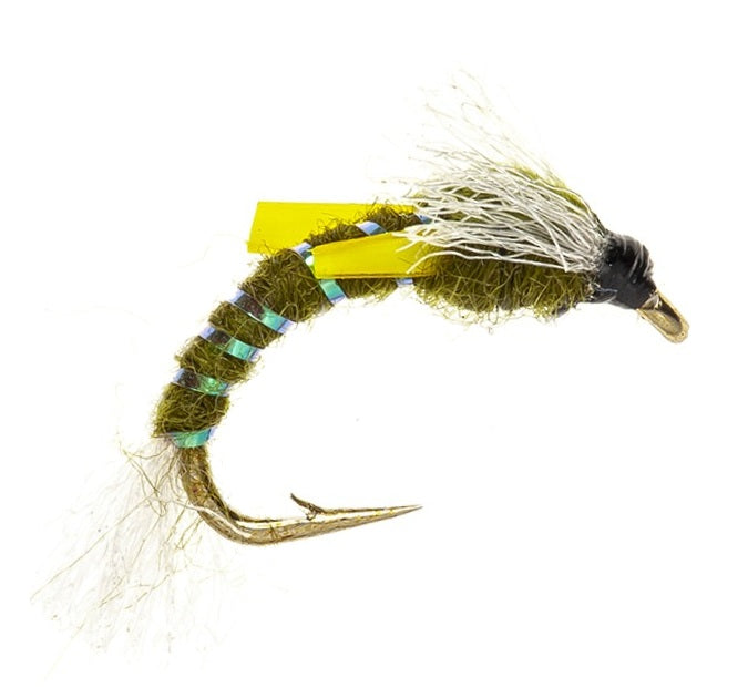 STANDARD NYMPH FLY OLIVE MIDGE PUPAE