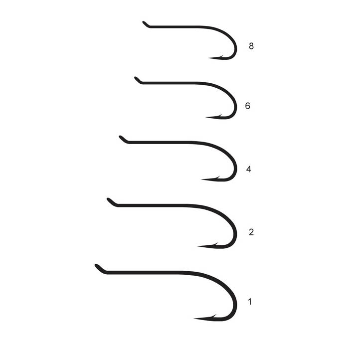 LOW WATER SINGLE SALMON FLY FISHING HOOK