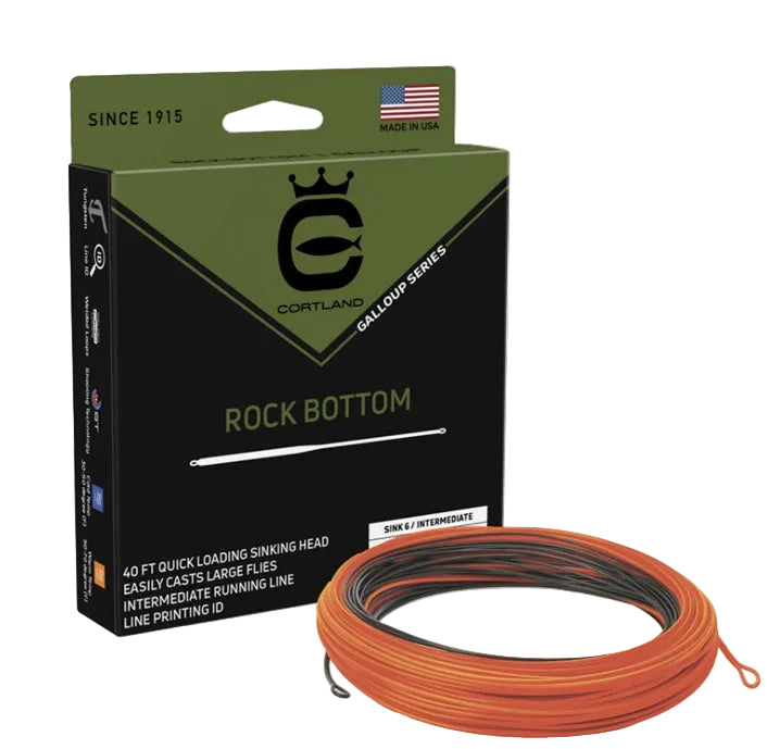 CORTLAND ROCK BOTTOM SINKING / INTERMEDIATE  FLY LINE