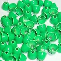 BRASS CONEHEADS FLU GREEN FLY TYING
