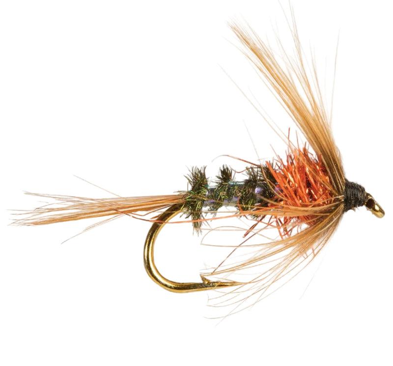 SLIM LINE NYMPH FLY CRUNCHER UV ORANGE
