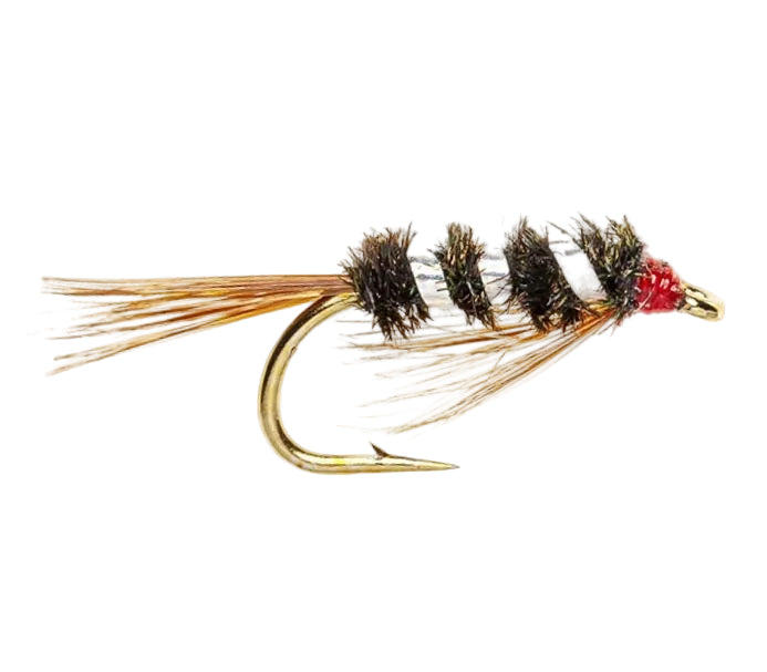 SLIM LINE NYMPH FLY DIAWL BACH HOLO SILVER