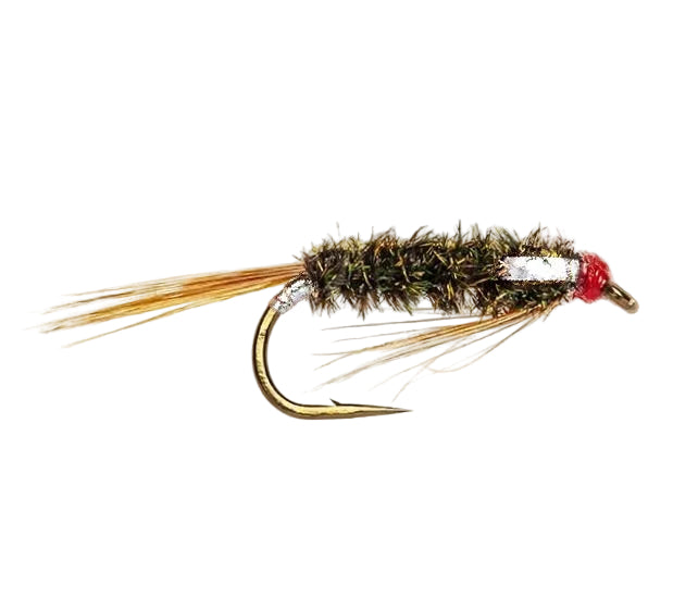 SLIM LINE NYMPH FLY DIAWL BACH HOLO 3D SILVER