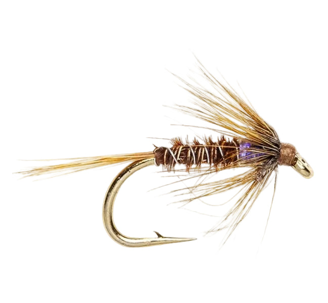 SLIM LINE NYMPH FLY CRUNCHER NATURAL & UV
