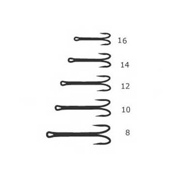 SPROAT DOUBLE FLY FISHING HOOK