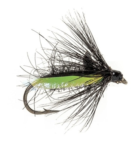 STILLWATER FLY PEARL WING BLACK BOBS BITS
