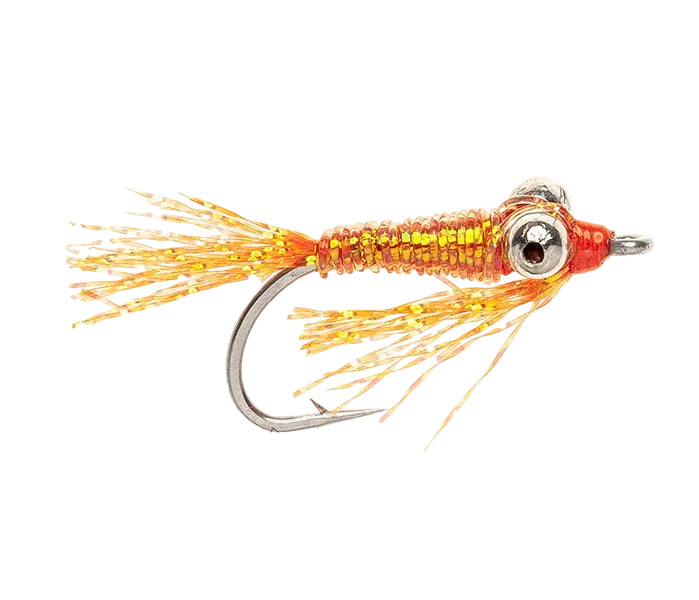 PREMIUM SALTWATER FLY SKINNY WATER CHARLIE ORANGE