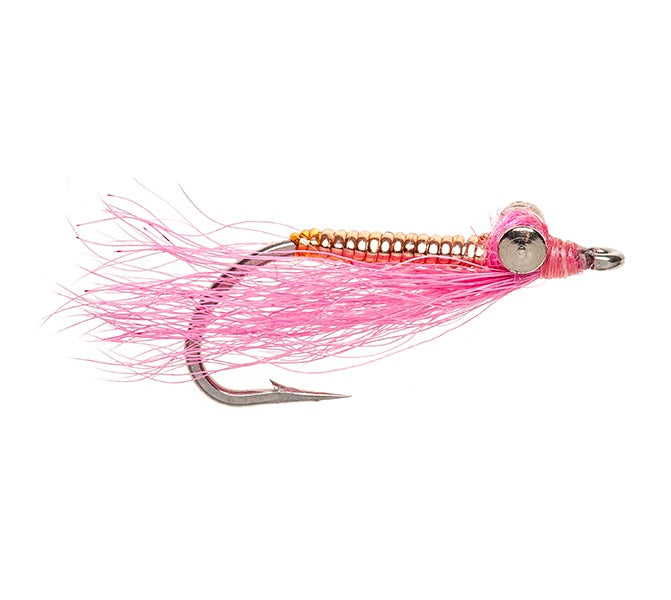 PREMIUM SALTWATER FLY CRAZY CHARLIE DAZZLE PINK