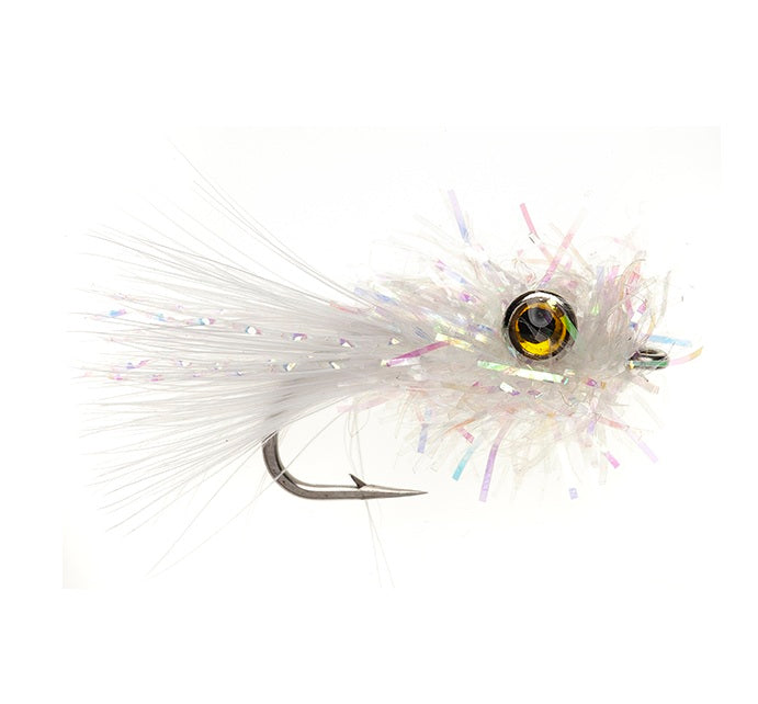 PREMIUM SALTWATER FLY CRYSTAL CRITTER WHITE