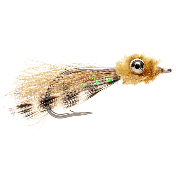 PREMIUM SALTWATER FLY MINI PUFF TAN