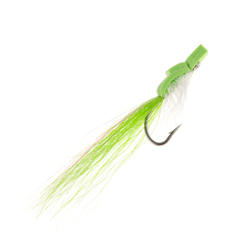 PREMIUM SALTWATER FLY GURGLER GREEN