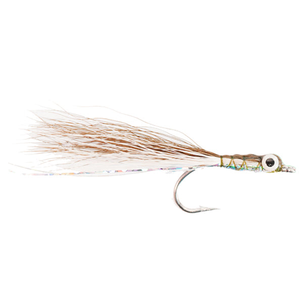 PREMIUM SALTWATER FLY EPOXY BAITFISH BROWN