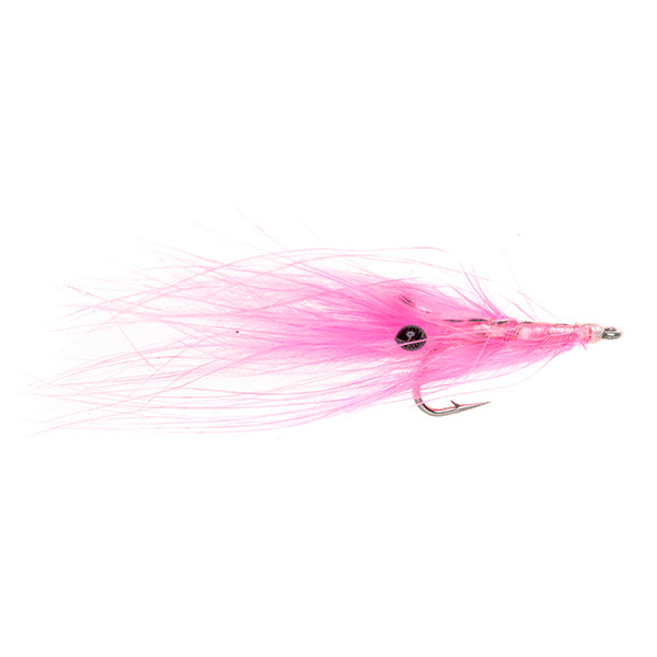 PREMIUM SALTWATER FLY MARABOU SHRIMP PINK