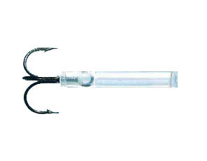 PLASTIC TUBE FISHING FLY RECESSED END