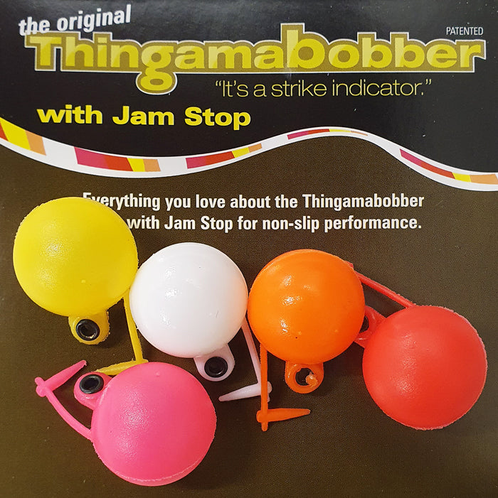 THINGAMABOBBERS MULTICOLORED 5 PIECE PACKAGES 3/4"WITH JAM STOP