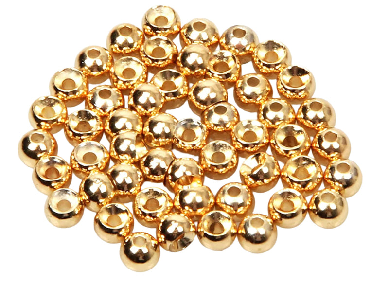 TUNGSTEN COUNTER SUNK GOLD FLY TYING BEADS