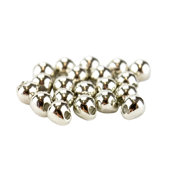 TUNGSTEN OFF BEADS SILVER FLY TYING MATERIAL