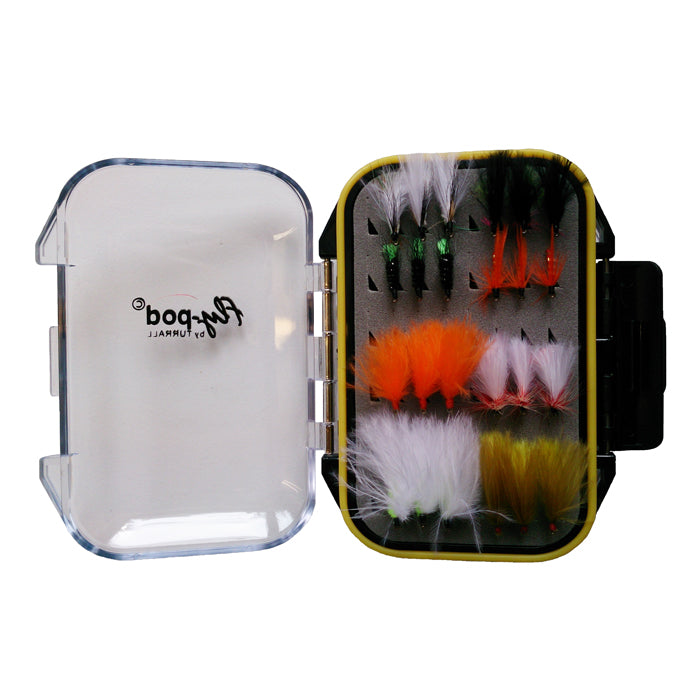 FLY POD SELECTION MINI LURES 24 FLIES