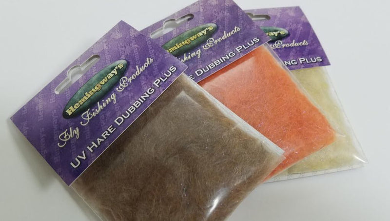 DUBBING HARE'S PLUS UV FLY TYING MATERIAL