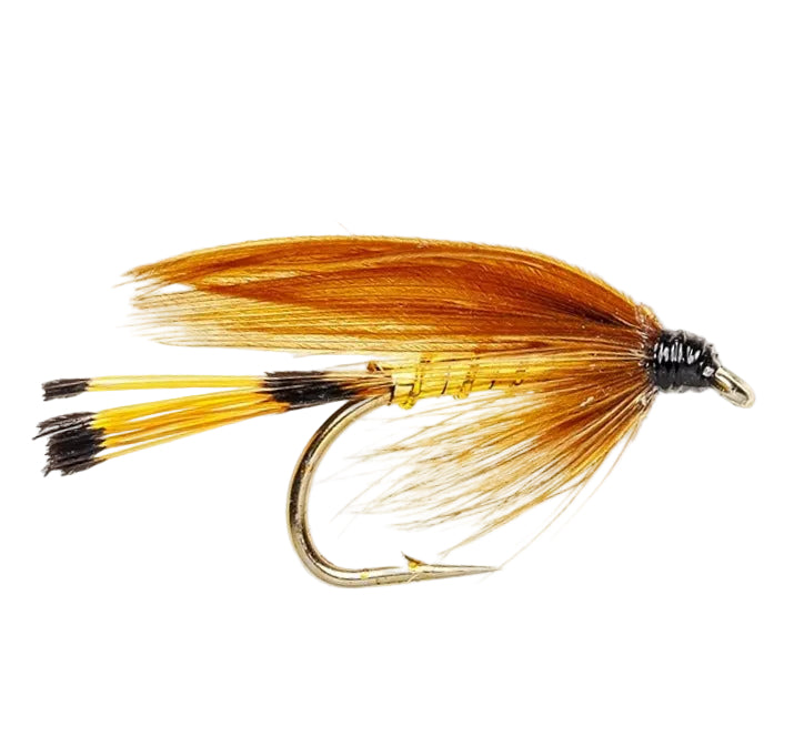 WET WINGED FLY CINAMON & GOLD
