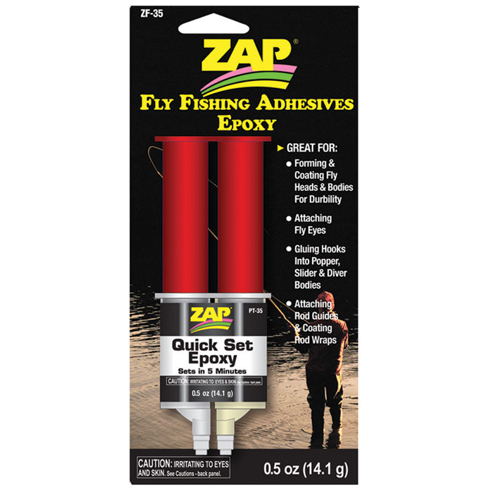 ZAP QUICK SET EPOXY ZAP A GAP FLY TYING GLUE